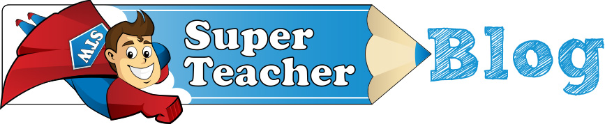 Super Teacher Worksheets Blog Logo