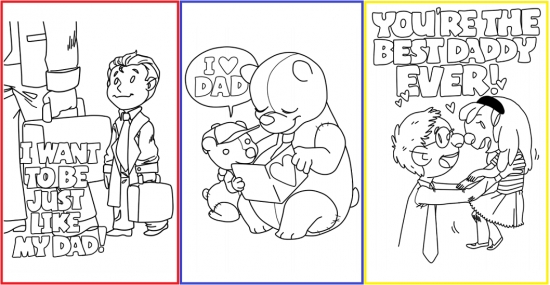 Printable Father's Day Cards Printable Father's Day Cards