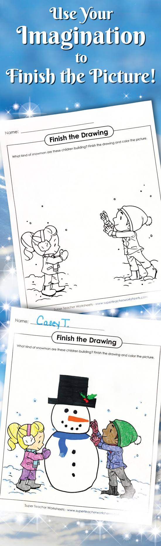 Finish the Drawing Finish the Drawing