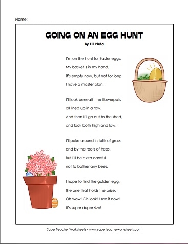 Easter Poem Easter Poem