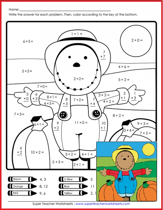 Scarecrow Math Scarecrow Math