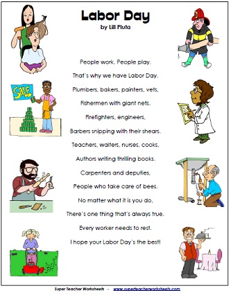 Labor Day Poem Labor Day Poem