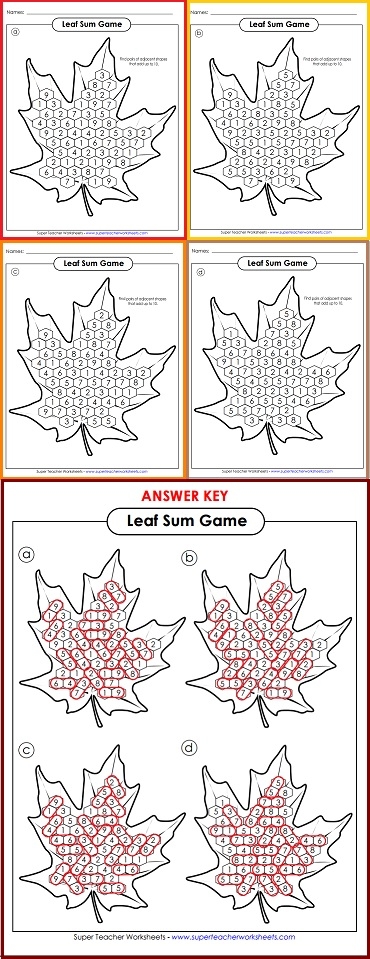 Leaf Sum Game Leaf Sum Game