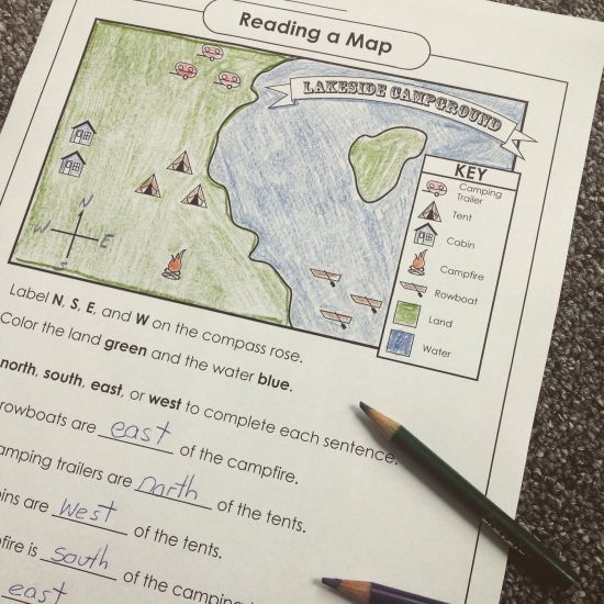 Reading a Map Reading a Map