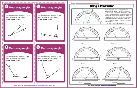 Measuring Angles Measuring Angles