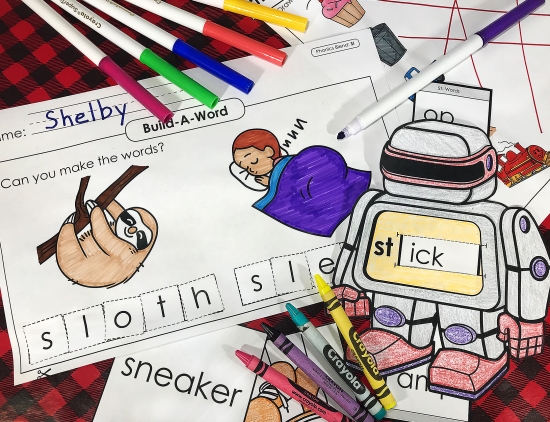 Phonics Blends Activities Phonics Blends Activities