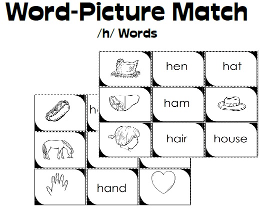 Phonics Picture Match Phonics Picture Match