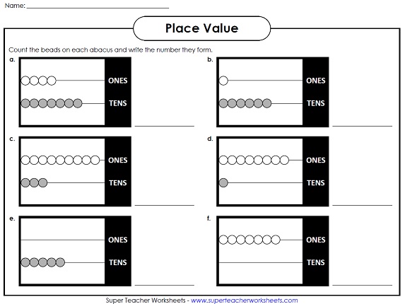 Printable Place Value Worksheets Printable Place Value Worksheets
