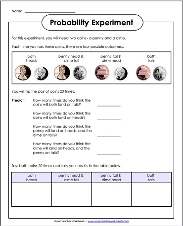 Probability Experiment Probability Experiment