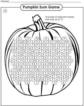 Halloween Math Game Halloween Math Game
