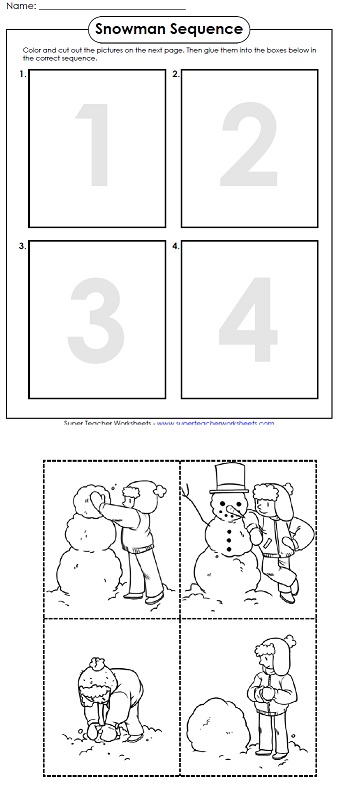 A Printable Worksheet for Winter A Printable Worksheet for Winter