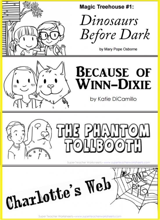 Chapter Book Resources Chapter Book Resources