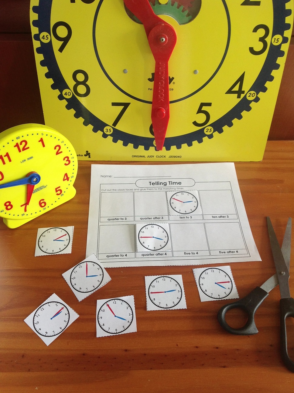 Telling Time Activities Telling Time Activities