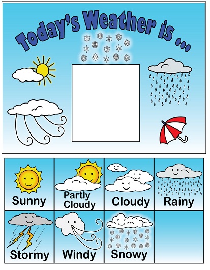Weather Chart for Elementary Classrooms Weather Chart for Elementary Classrooms
