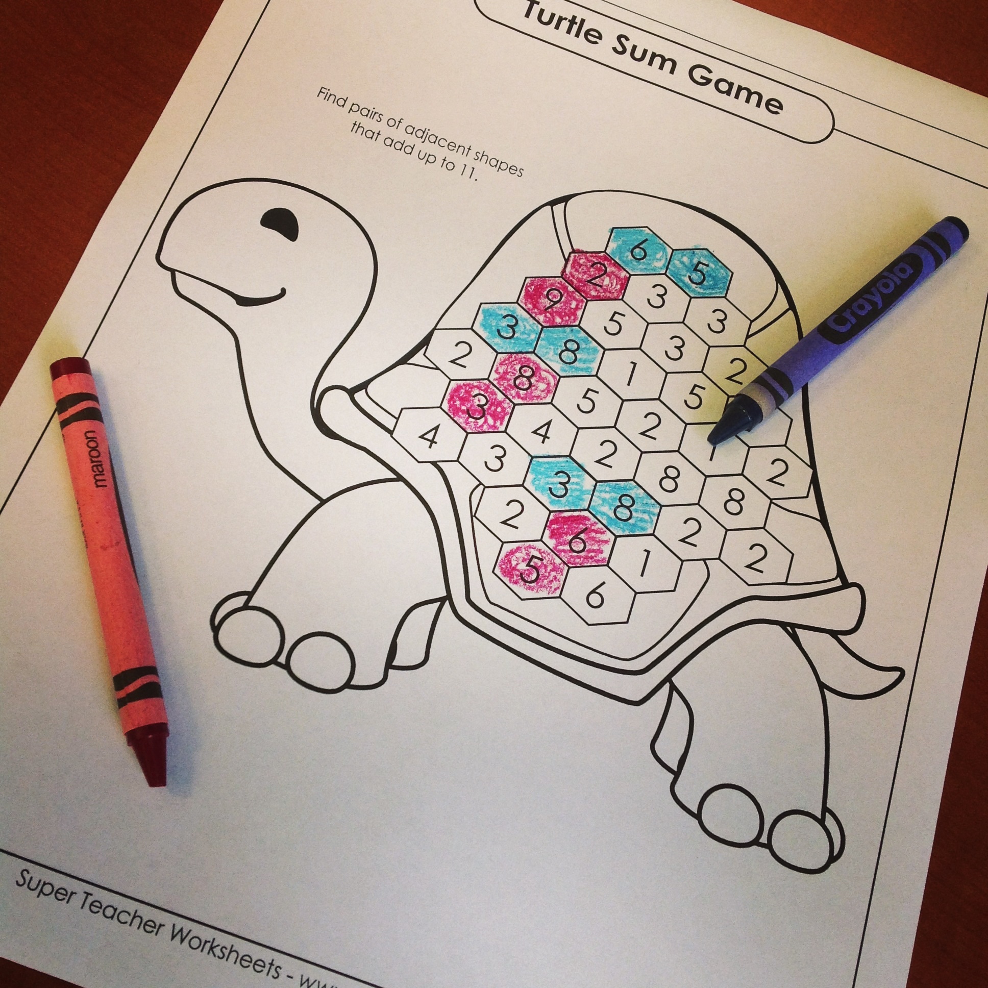 An Addition Sum Game An Addition Sum Game