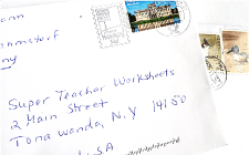 Checks and money orders accepted