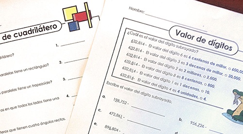 Spanish translated worksheets Spanish translated worksheets