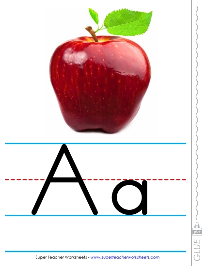 Classroom Alphabet Banners - Alphabet Line (Photos; 15-Feet Long) (Printable PDF Worksheet)