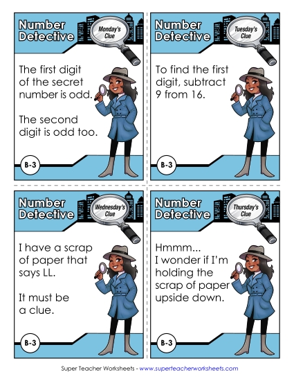 2nd Grade - B3 - Seventy-Seven (Printable PDF Worksheet)