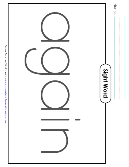 Big Trace: Again (Printable PDF Worksheet)