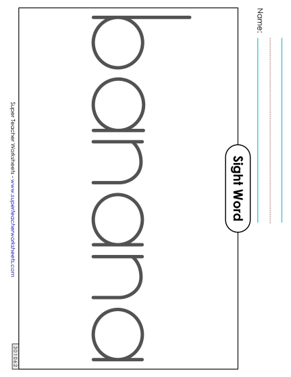 Big Trace: Banana (Printable PDF Worksheet)