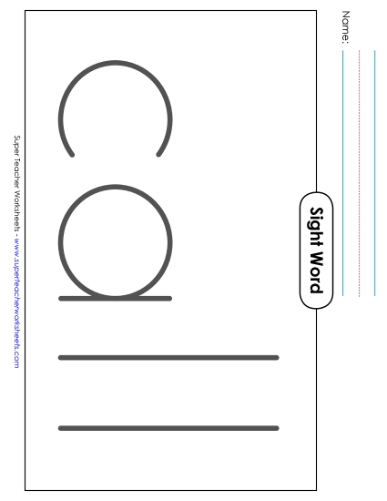 Big Trace: Call (Printable PDF Worksheet)