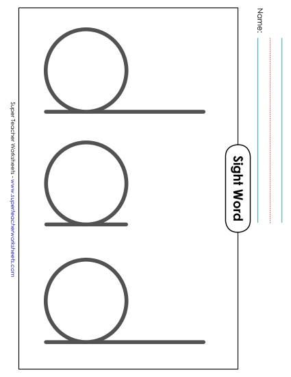 Big Trace: Dad (Printable PDF Worksheet)