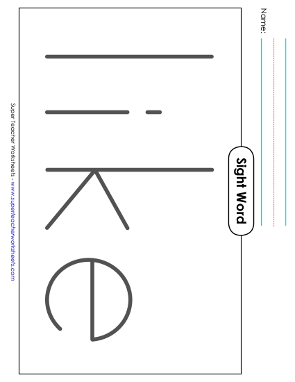 Big Trace: Like (Printable PDF Worksheet)