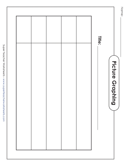 Any Level - Blank Picture Graph (Printable PDF Worksheet)