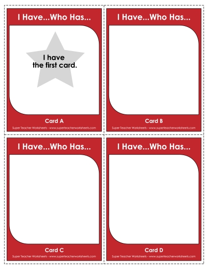 Template - Blank Template: I-H-W-H (Printable PDF Worksheet)