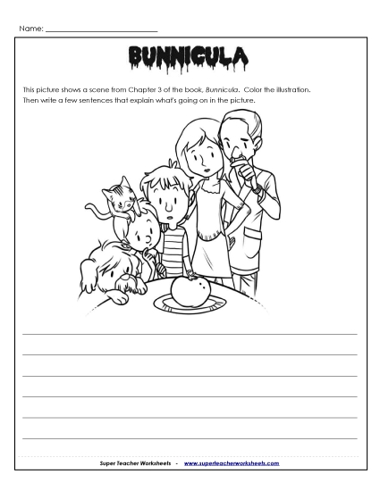 Chapters 3 & 4 - Chapter 3 - Summarize the Picture (Printable PDF Worksheet)