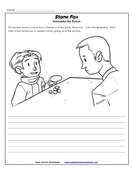 Chapters 5 & 6 - Chapter 6: Picture Summary (Printable PDF Worksheet)