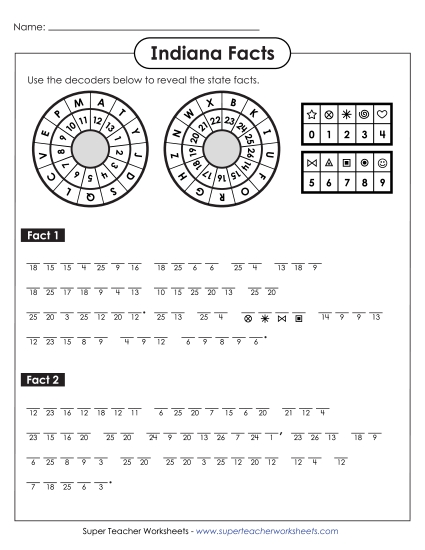 Puzzles - Cryptogram Puzzle (Printable PDF Worksheet)