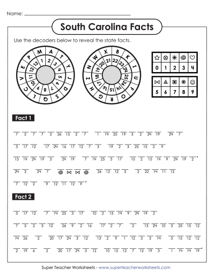 Puzzles - Cryptogram Puzzle (Printable PDF Worksheet)