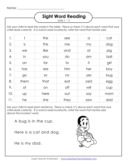 Worksheets - Cumulative Practice (Units 1 - 11) (Printable PDF Worksheet)