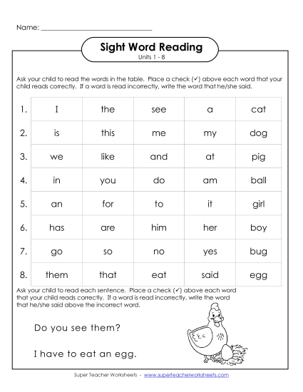 Worksheets - Cumulative Practice (Units 1 - 8) (Printable PDF Worksheet)