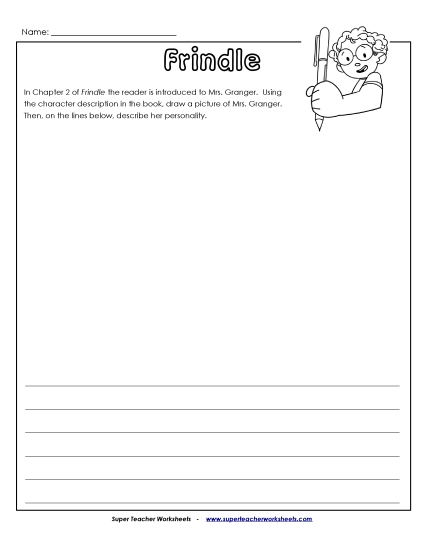 Chapters 1- 5 - Mrs. Granger (Printable PDF Worksheet)