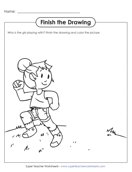 Outside Play (Printable PDF Worksheet)