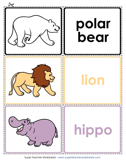 Card Match Game - Polar Bear Matching Cards (Printable PDF Worksheet)