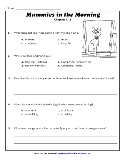 Chapters 1-2 - Questions for Chapters 1-2 (Printable PDF Worksheet)