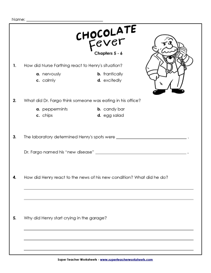 Chapters 5-6 - Questions for Chapters 5-6 (Printable PDF Worksheet)