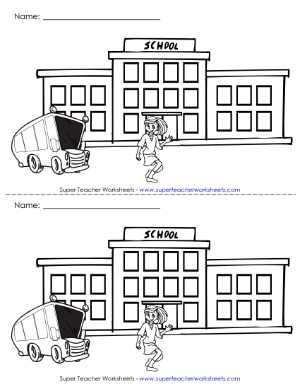 Monthly Sticker Charts - September Chart (School) (Printable PDF Worksheet)