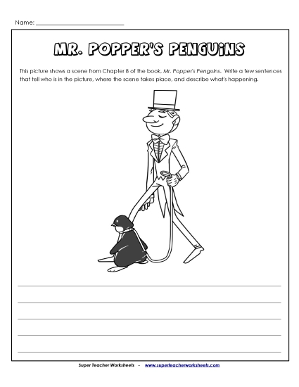 Chapters 5 - 8 - Summary Picture (Chap. 5-8) (Printable PDF Worksheet)