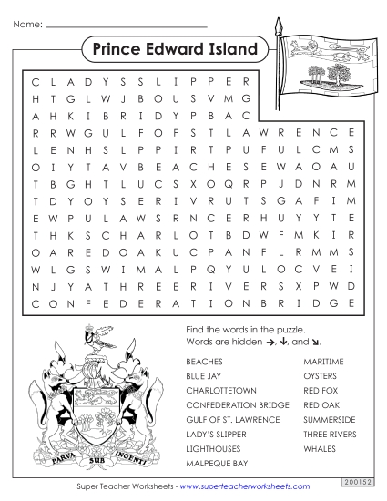 Puzzles - Word Search (Printable PDF Worksheet)