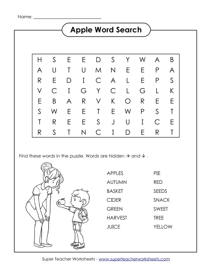 Puzzles - Word Search Puzzle (Printable PDF Worksheet)
