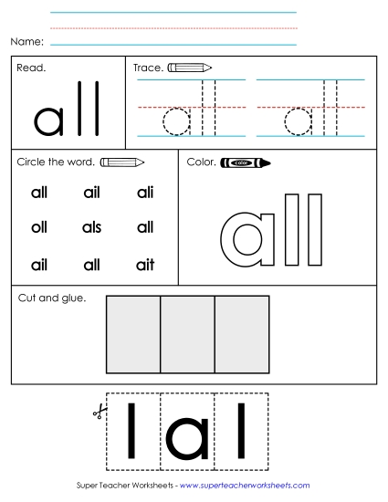 Worksheet 2: All (Printable PDF Worksheet)
