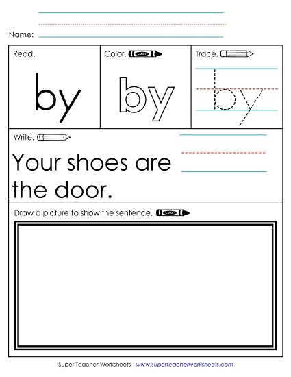Worksheet 3: By (Printable PDF Worksheet)