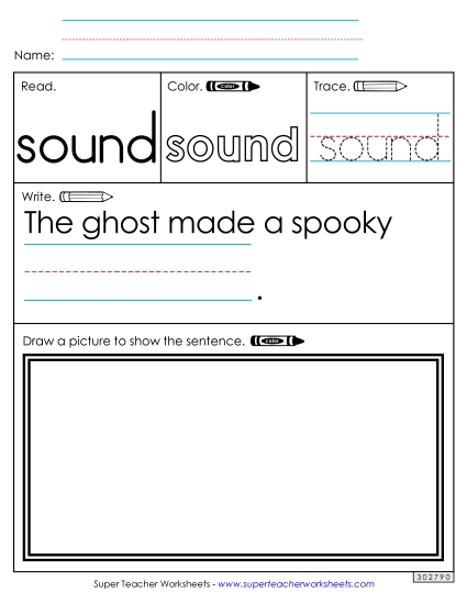 Worksheet 3: Sound (Printable PDF Worksheet)