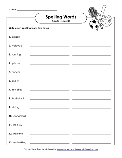 Worksheets and Activities - Write Twice (Printable PDF Worksheet)