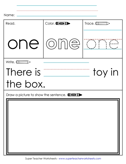 Worksheet 3: One